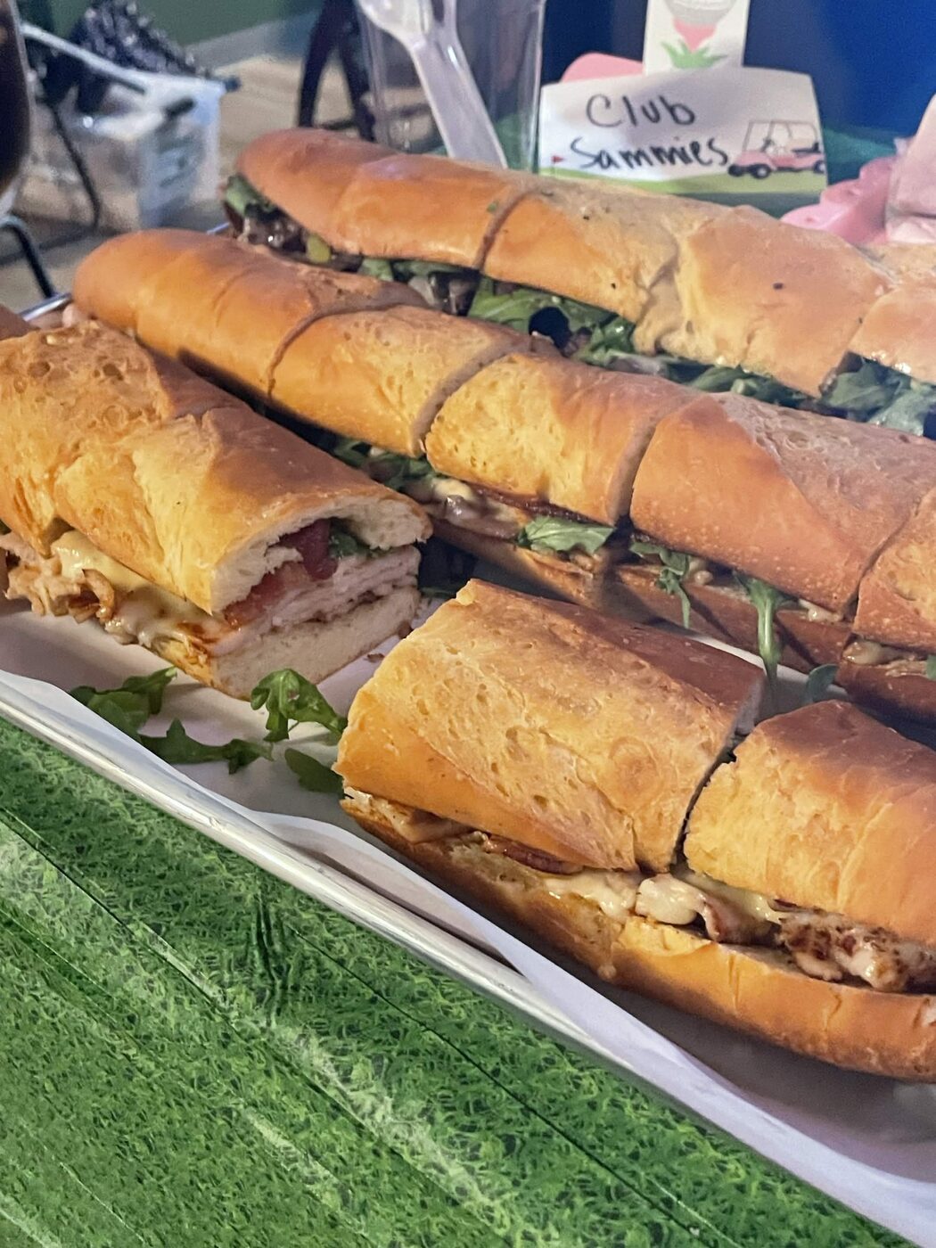 Pin Seeker sandwich